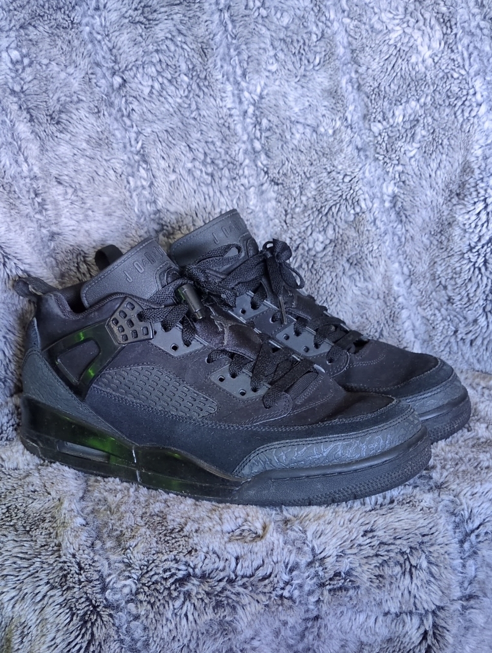 Jordan Spizike Low Men’s Black Sneakers Men's Sz 10
